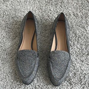 J. Crew Glitter Loafers